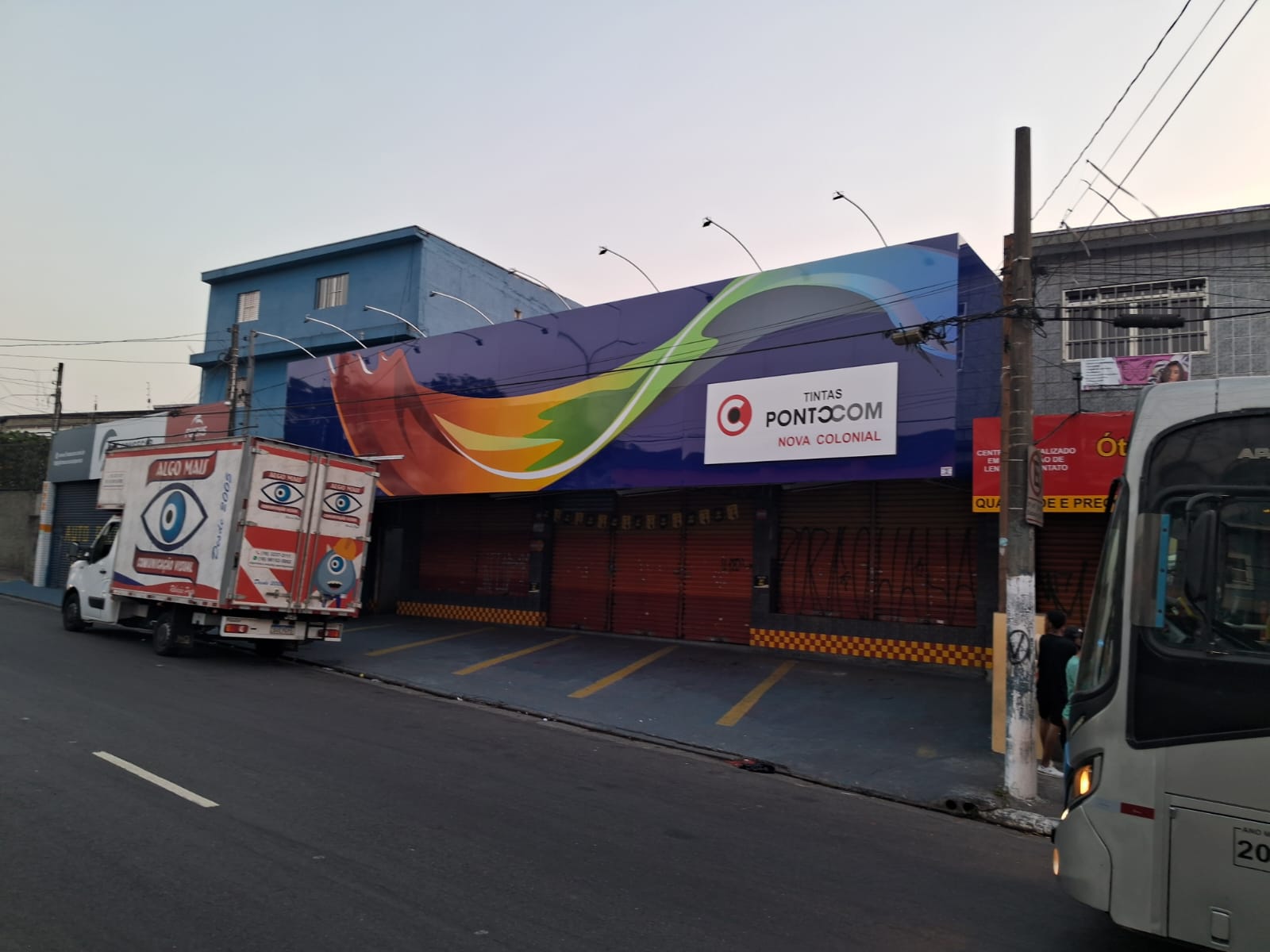 Fachada Tintas Pontocom